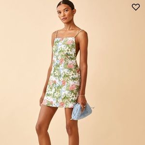 REFORMATION WILEY LINEN DRESS